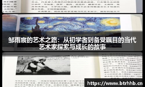 邹雨宸的艺术之路：从初学者到备受瞩目的当代艺术家探索与成长的故事